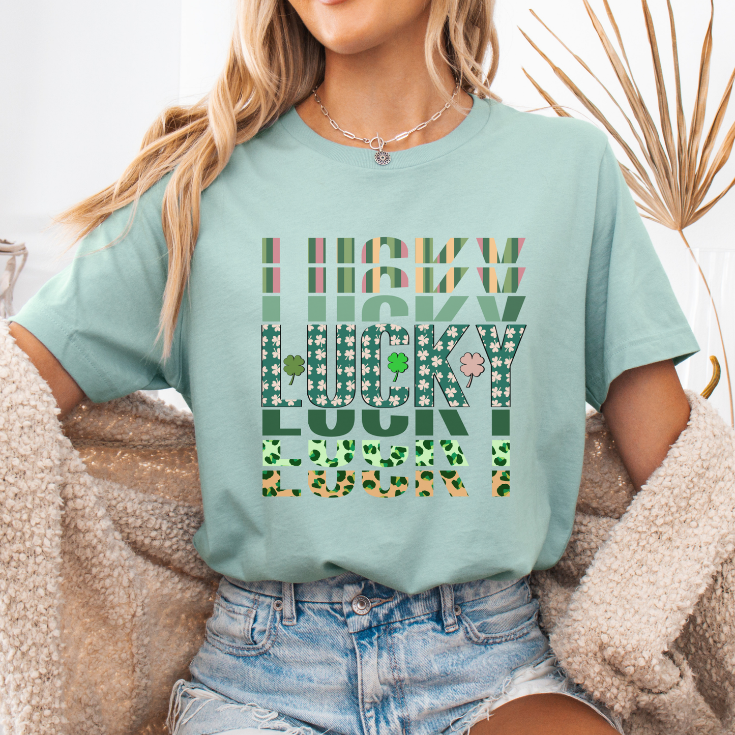 Lucky women's St. Paddy's Day graphic t-shirt