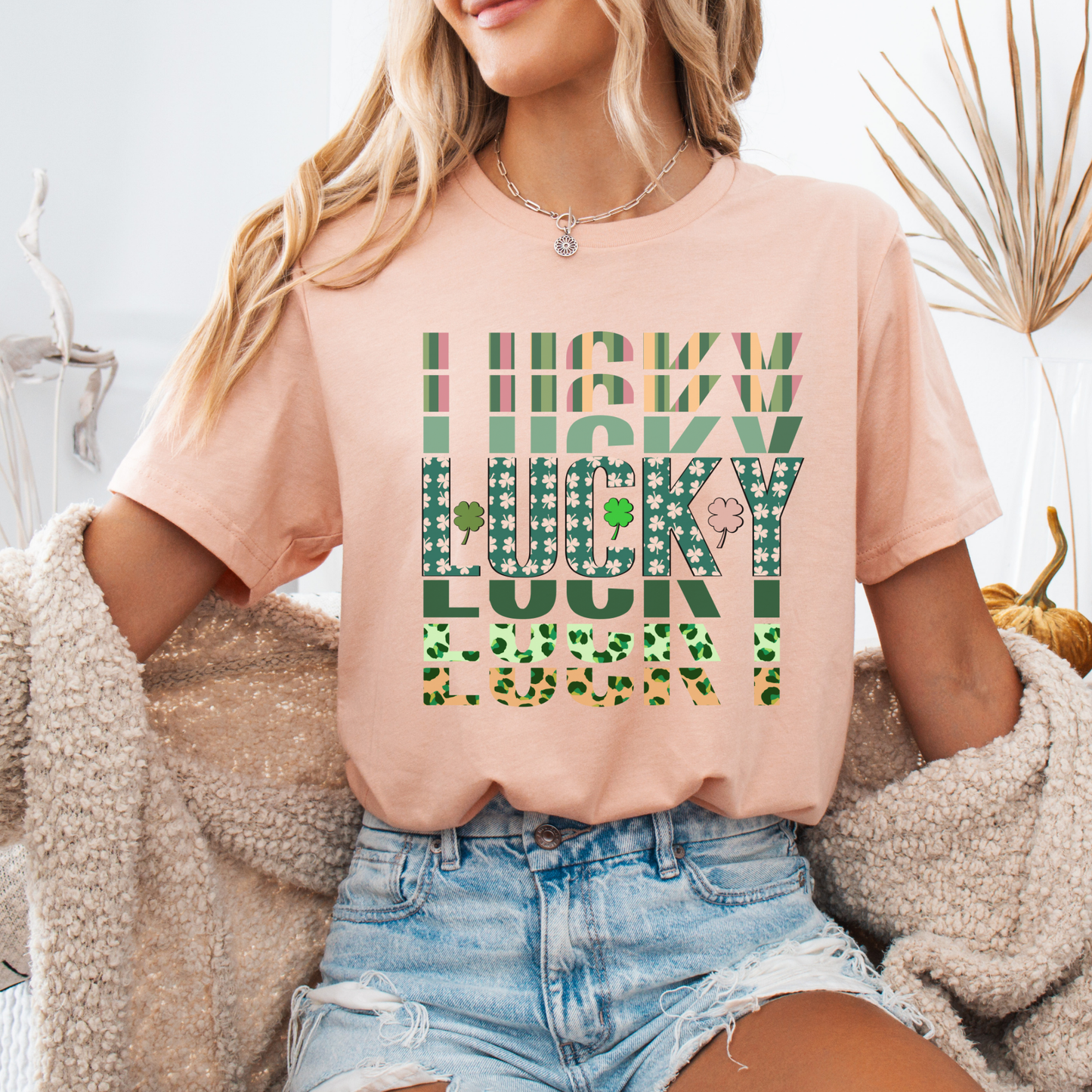 Lucky women's St. Paddy's Day graphic t-shirt