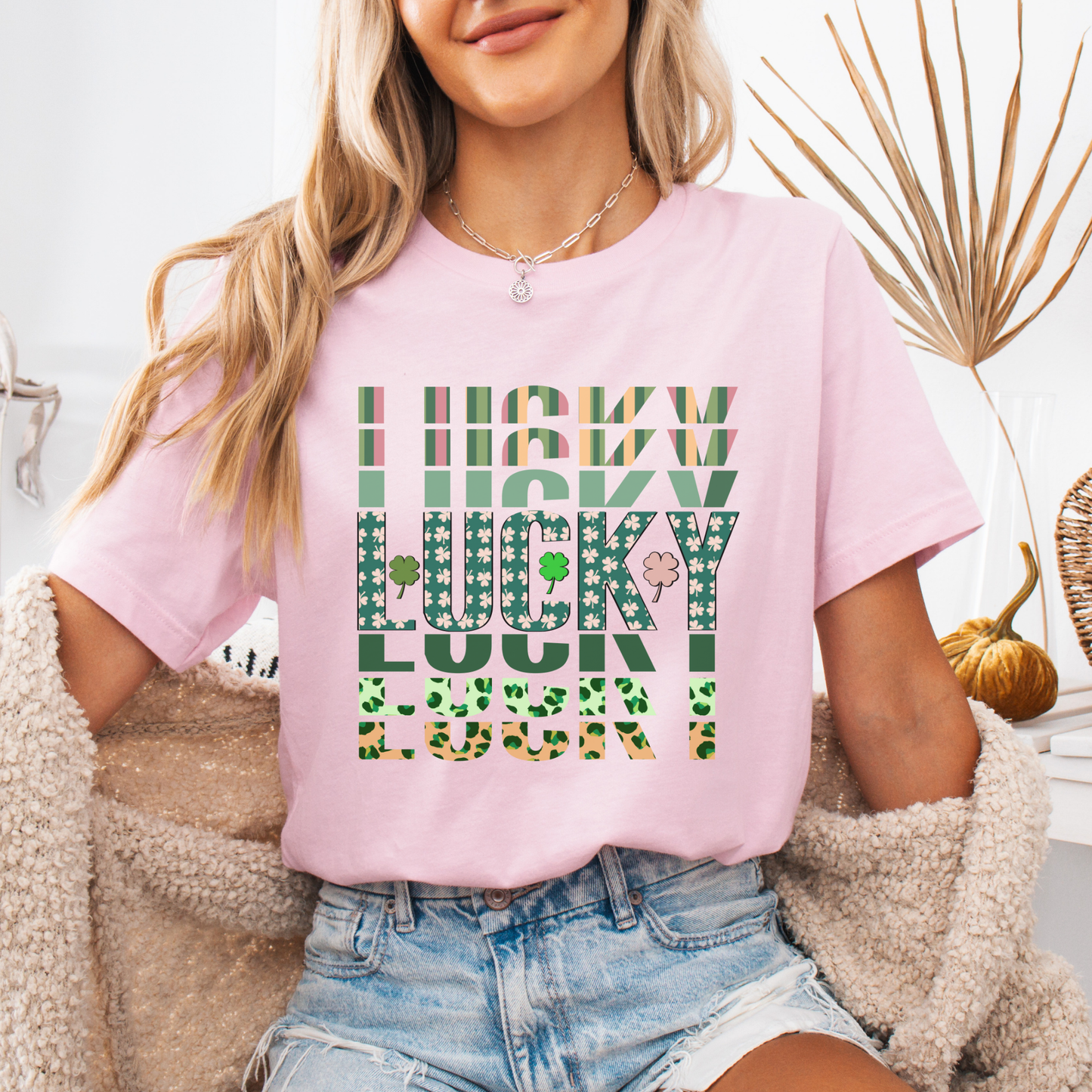 Lucky women's St. Paddy's Day graphic t-shirt