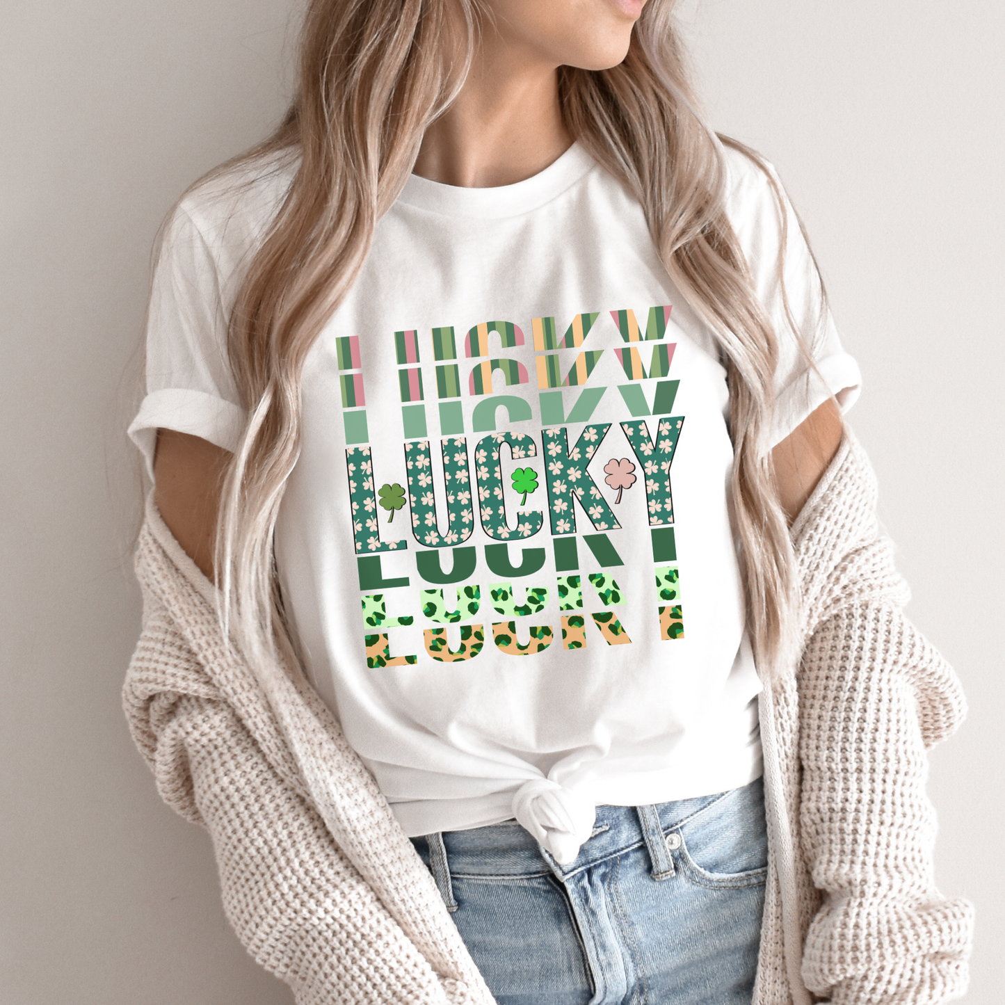 Lucky women's St. Paddy's Day graphic t-shirt