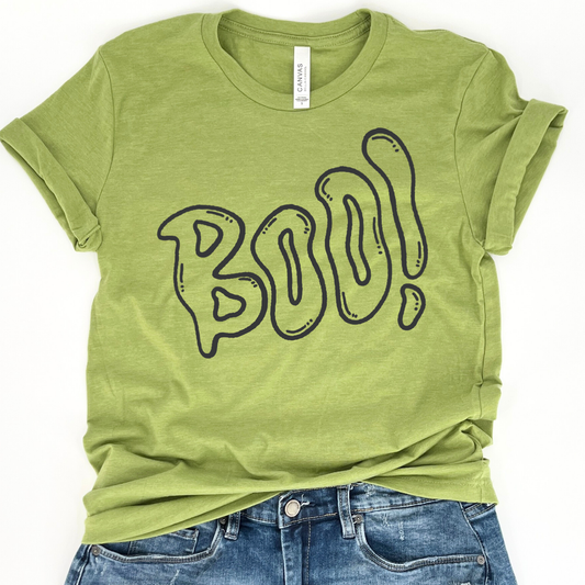 BOO Halloween t-shirt