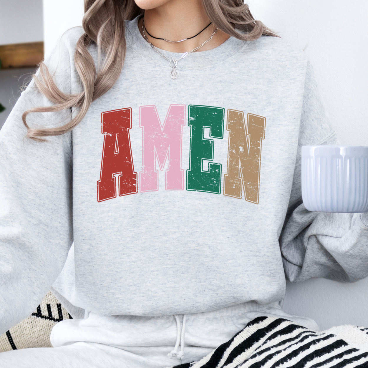 AMEN Christmas sweatshirt