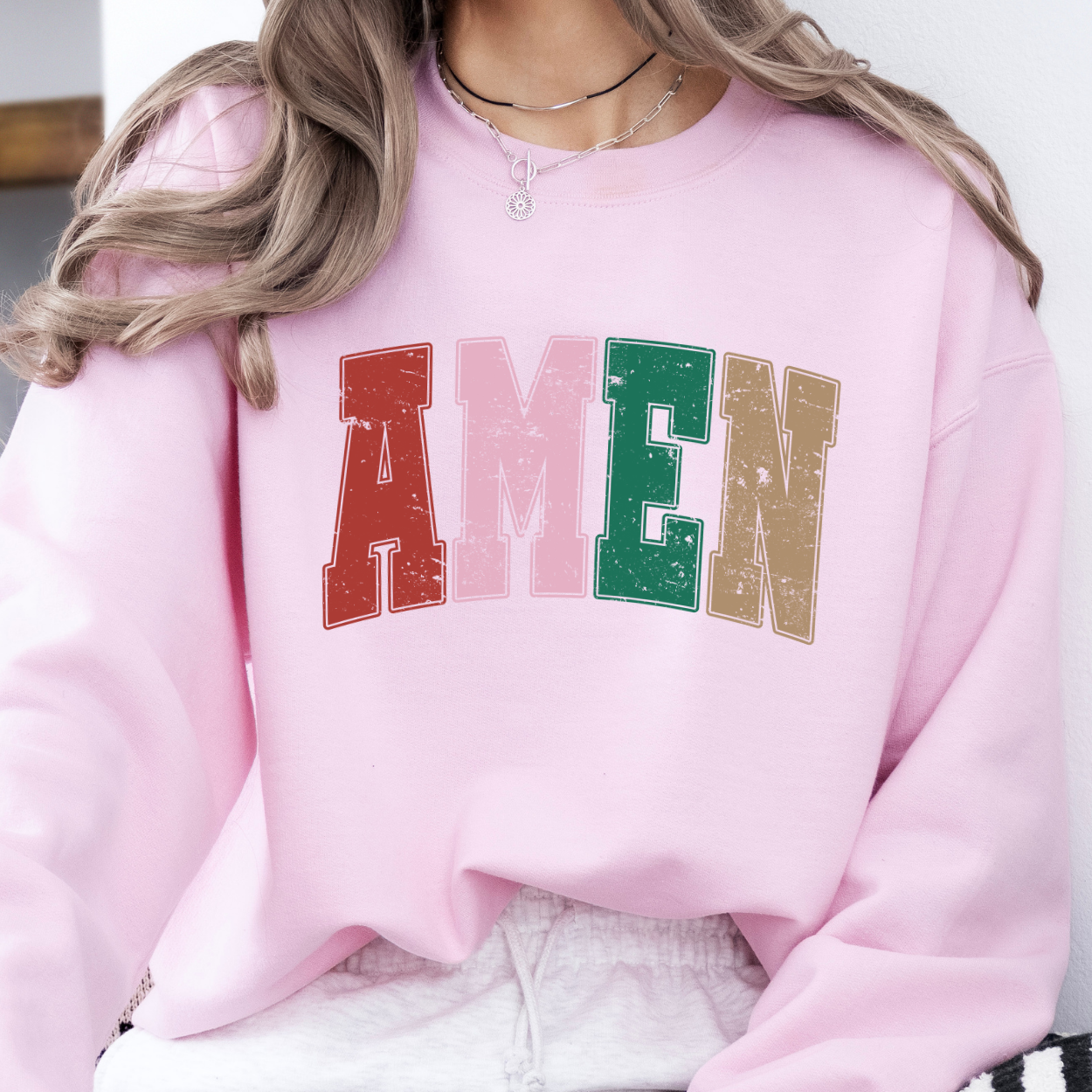 AMEN Christmas sweatshirt