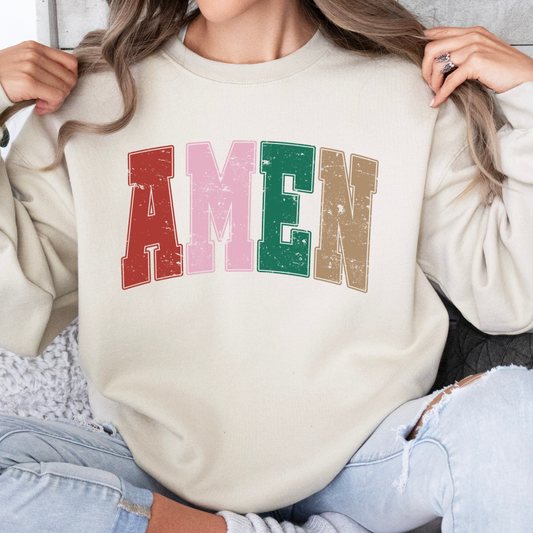 AMEN Christmas sweatshirt