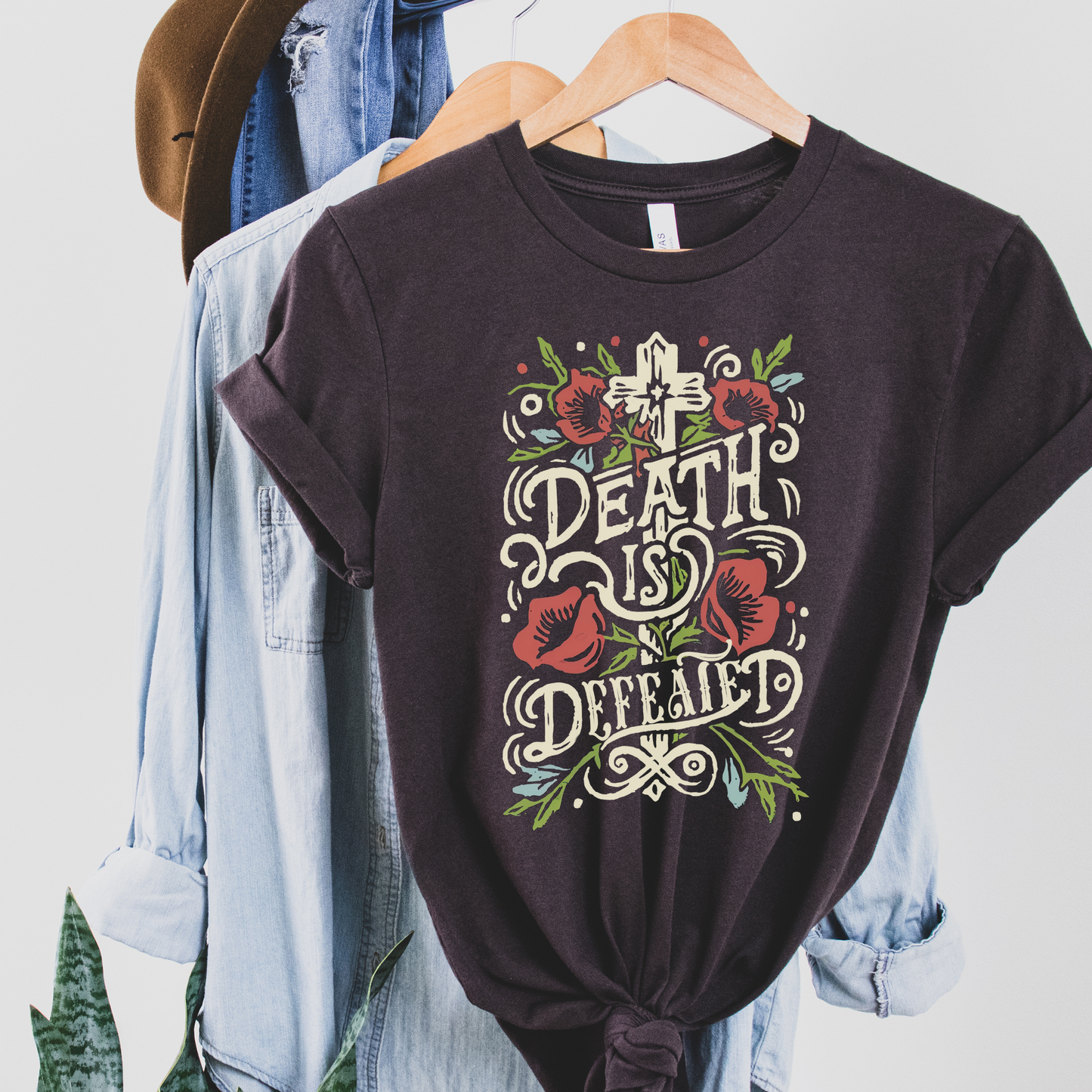 Death is defeated tee | Faith | Christian