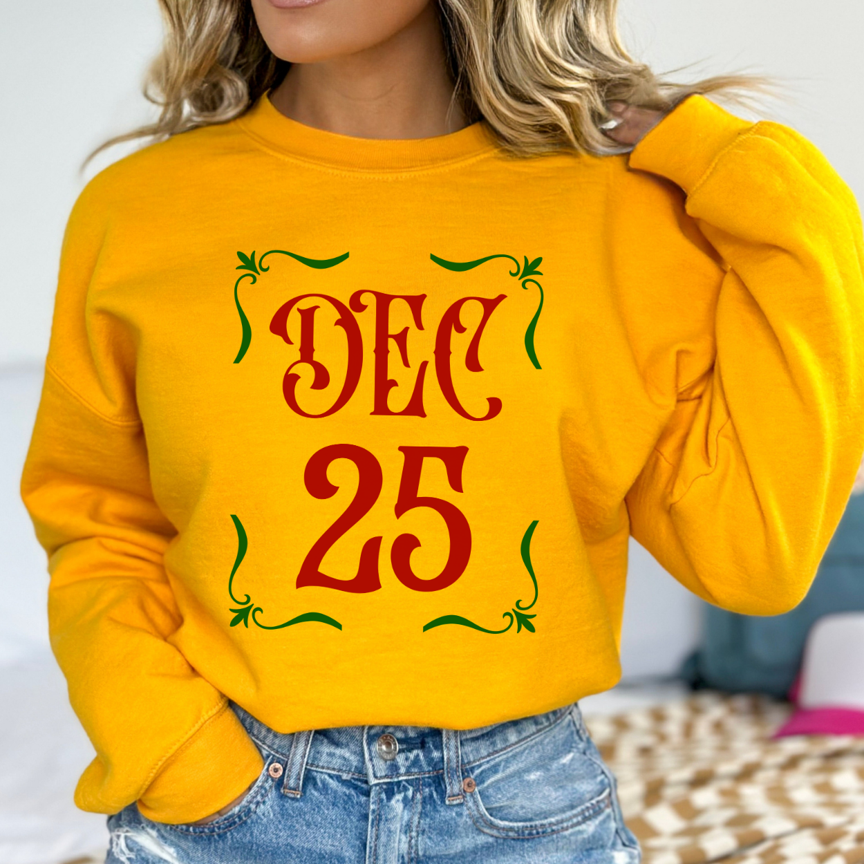 December 25th Christmas sweatshirt