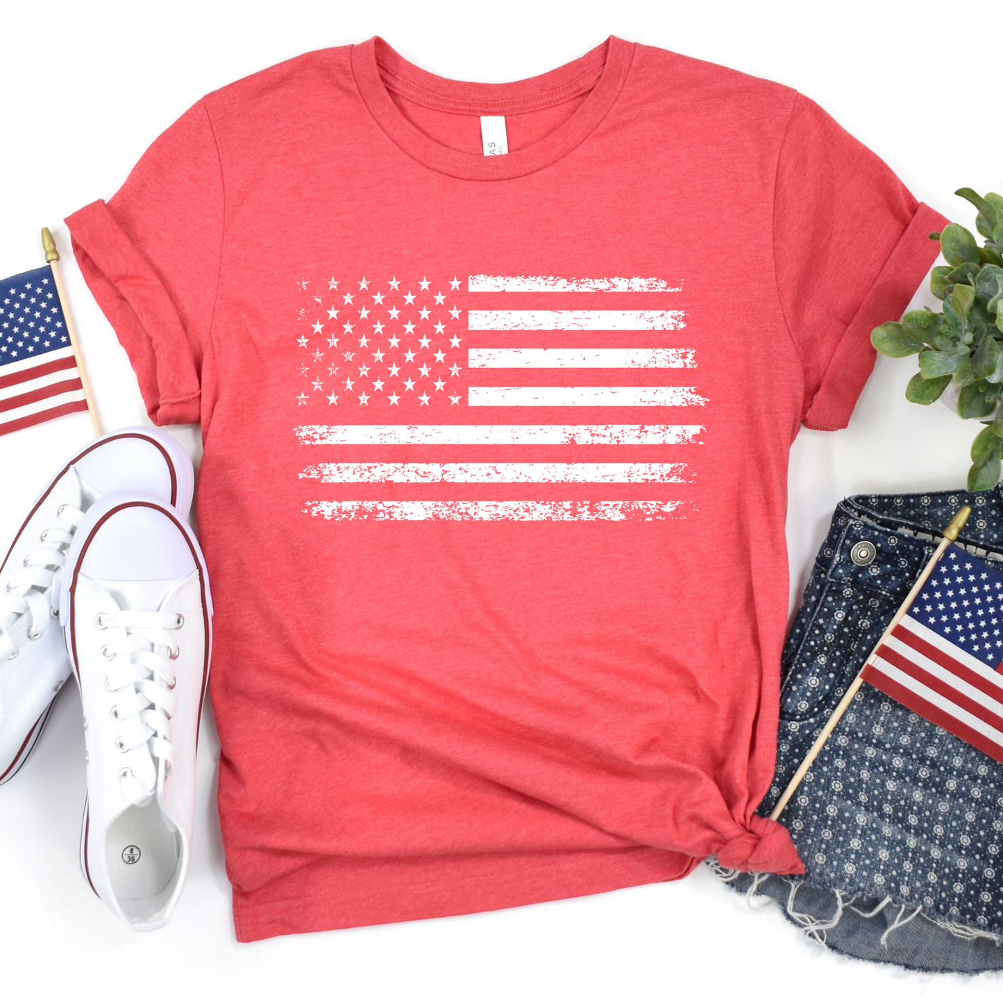 American Flag Tee