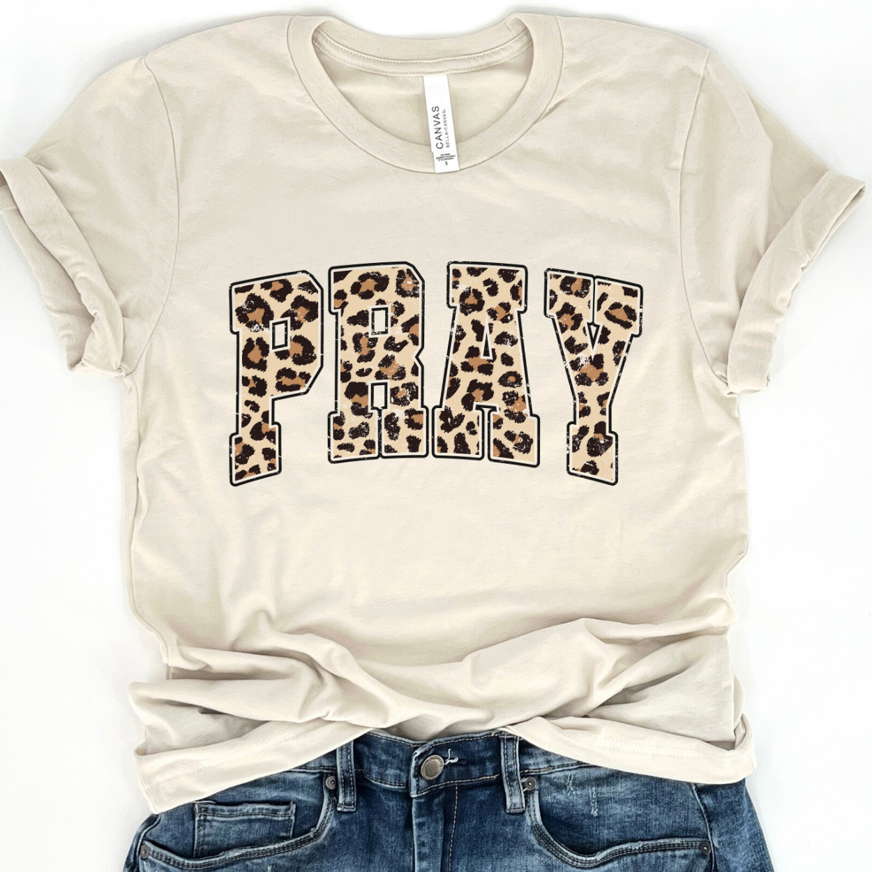 Pray women's graphic t-shirt