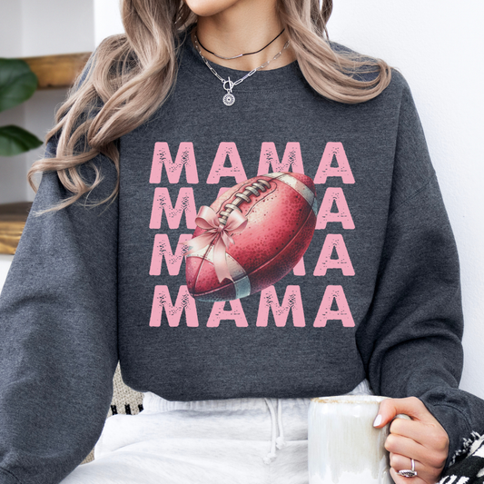 Sweet pink mama football sweatshirt