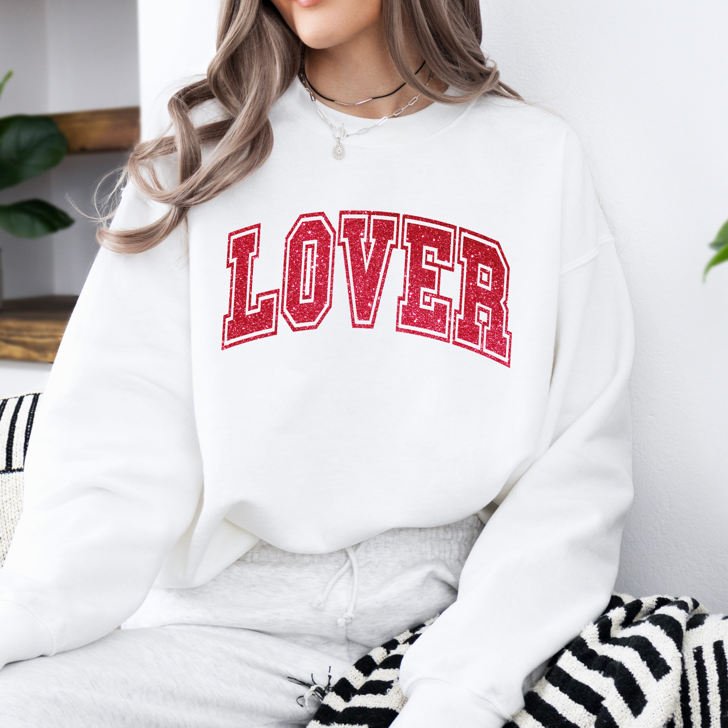 Women's Lover Valentine's sweatshirt