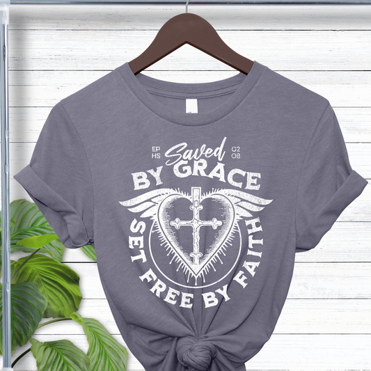 Saved by Grace tee