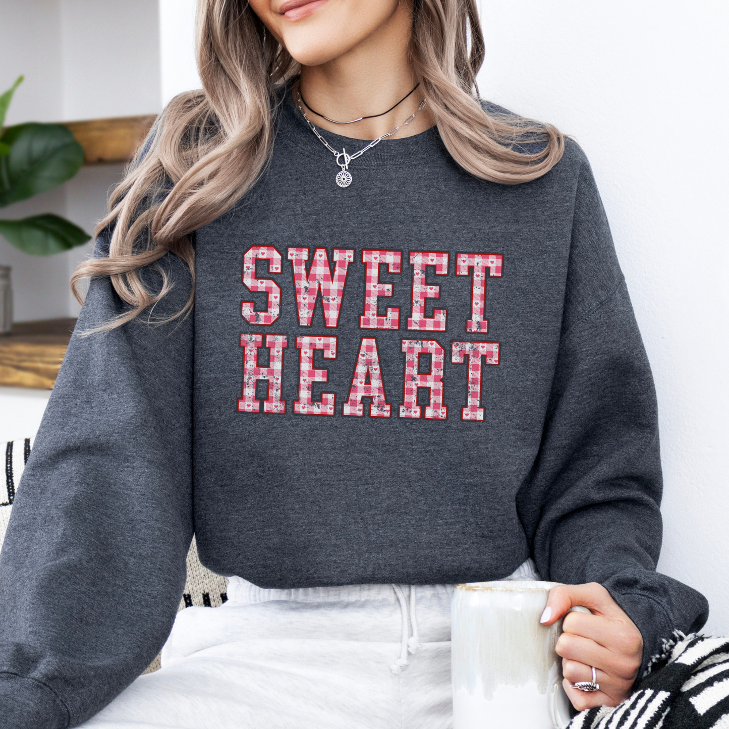 Sweetheart Valentine's graphic sweatshirt