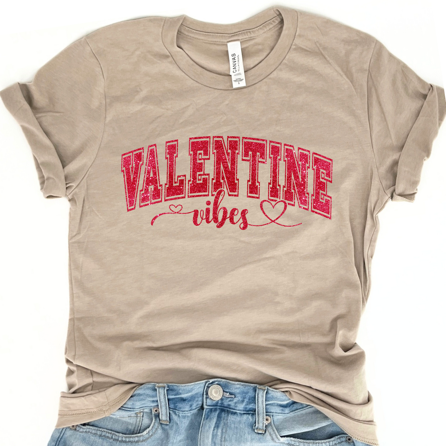 Valentine vibes women's graphic t-shirt