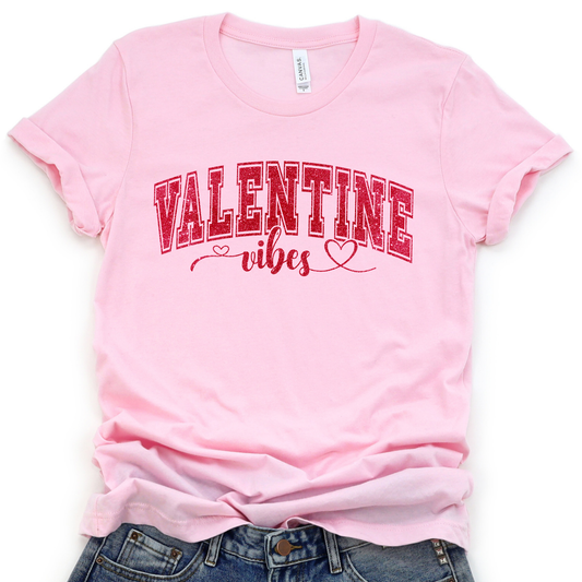 Valentine vibes women's graphic t-shirt