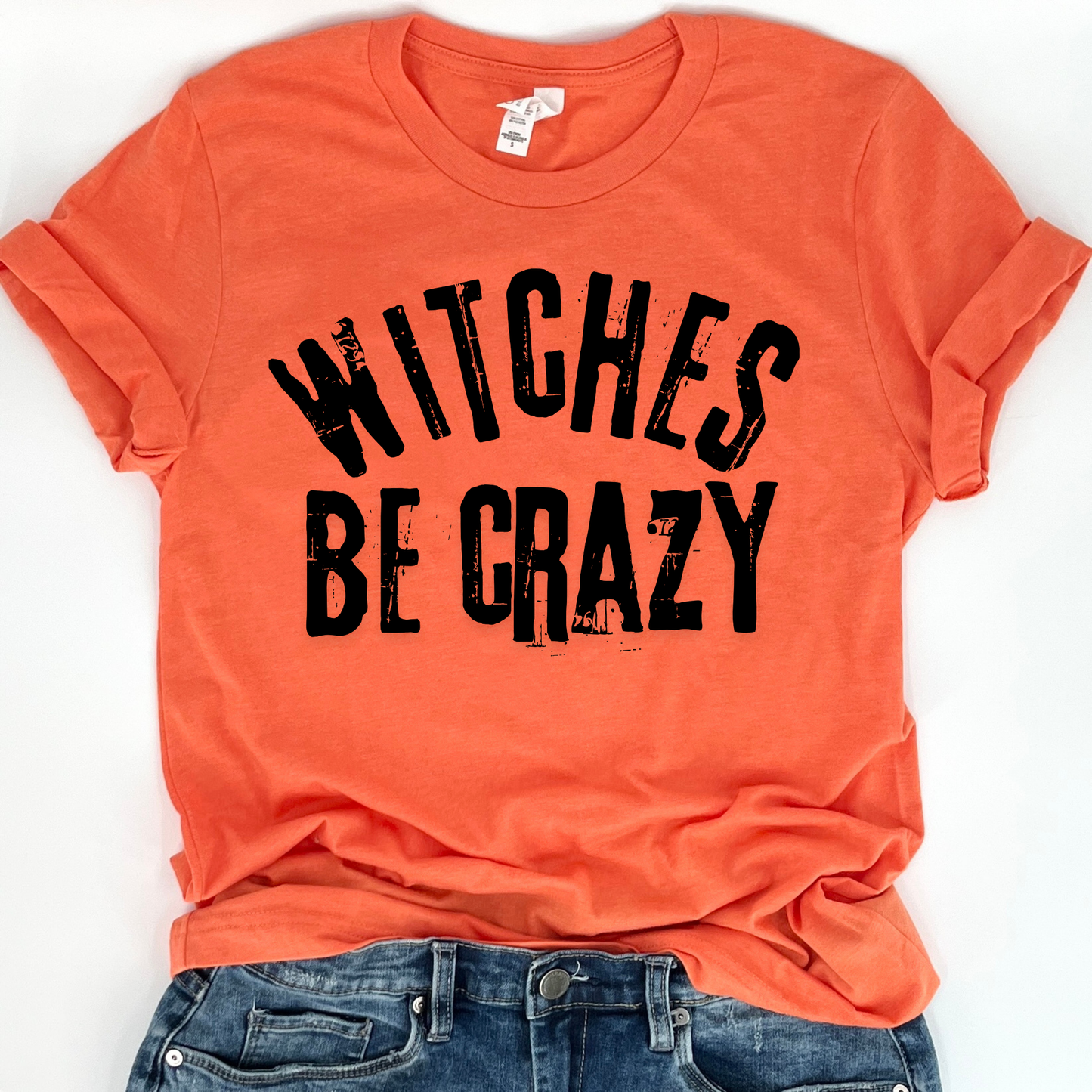 Witches be crazy halloween t-shirt, assorted colors