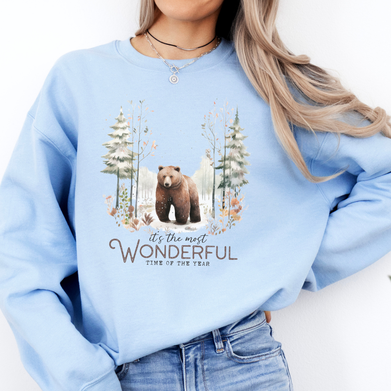 It's the most wonderful time of the year women's winter sweatshirt