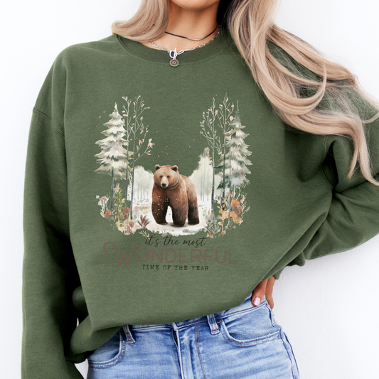 It's the most wonderful time of the year women's winter sweatshirt