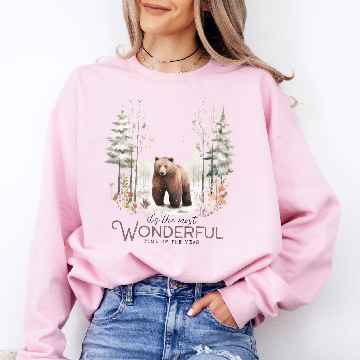 It's the most wonderful time of the year women's winter sweatshirt