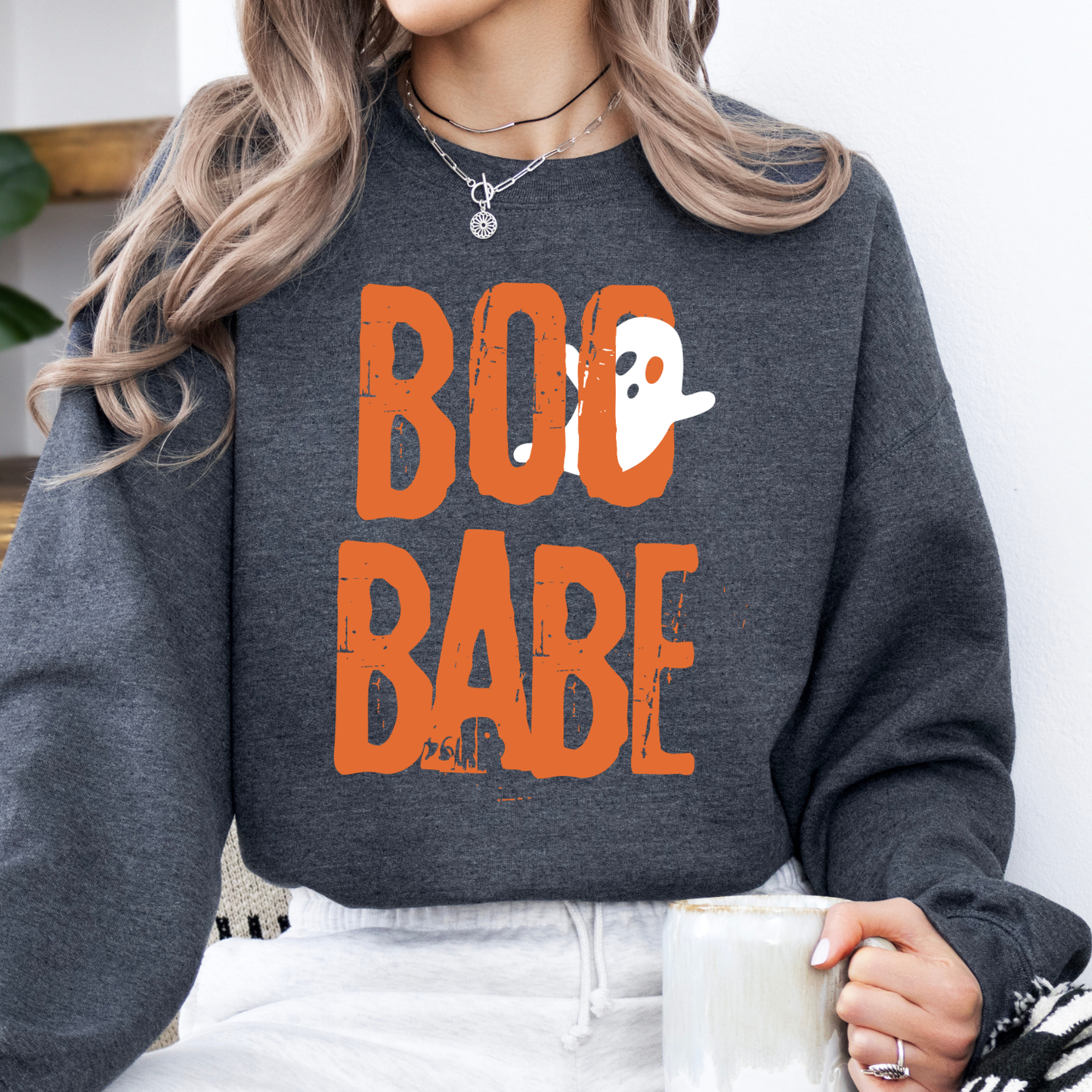 Boo Babe Halloween sweatshirt