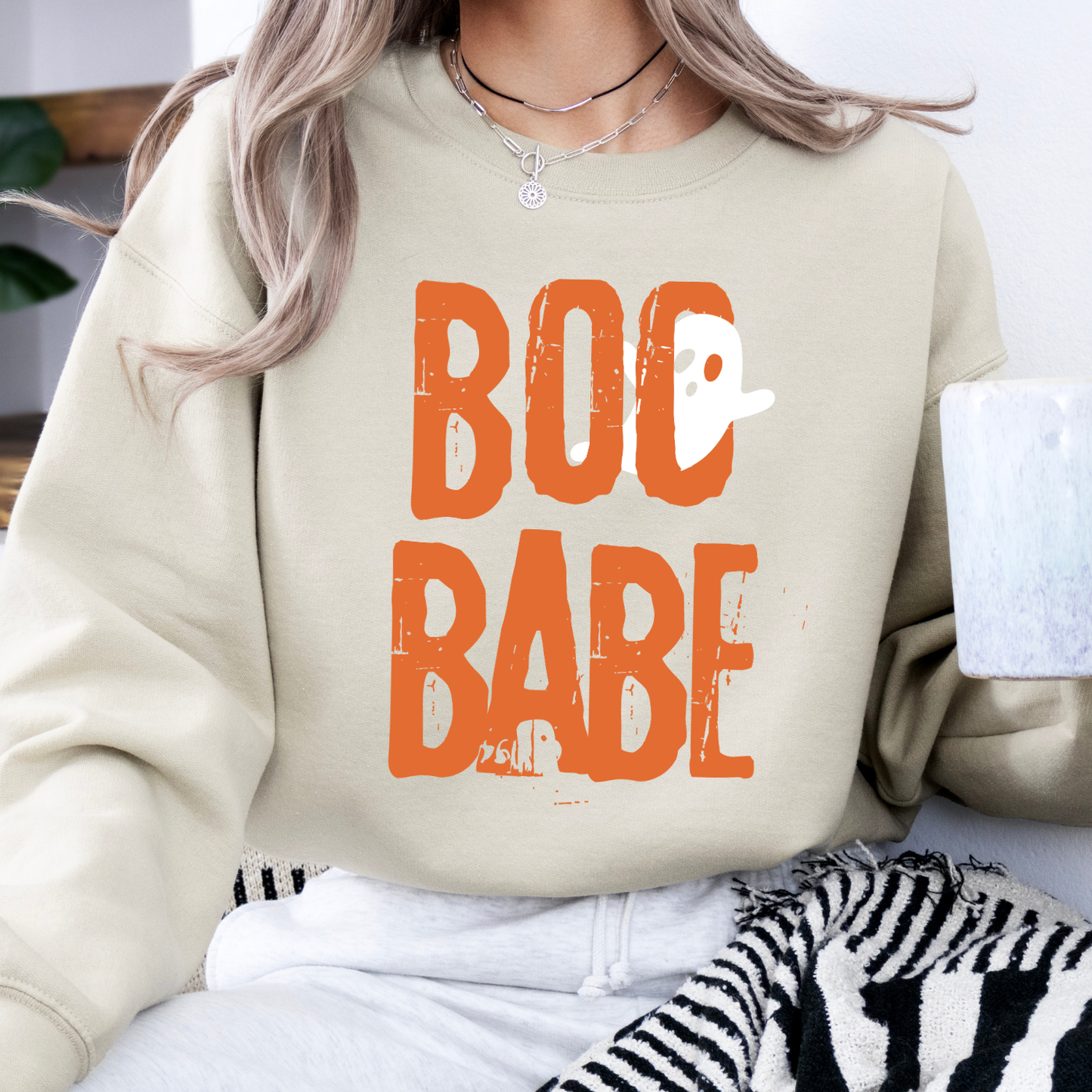 Boo Babe Halloween sweatshirt