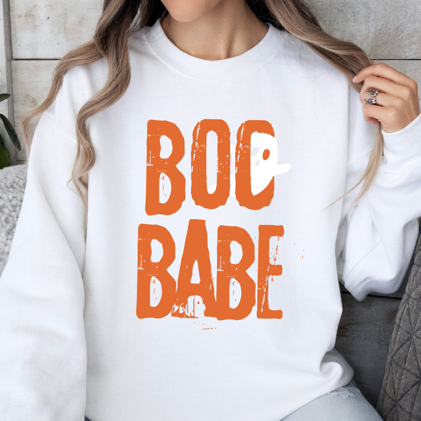 Boo Babe Halloween sweatshirt