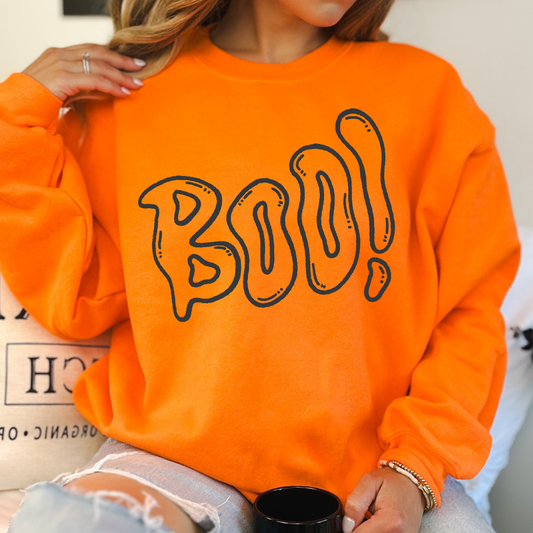 Boo Halloween sweatshirt