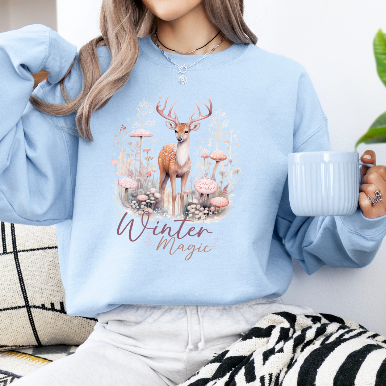 Winter magic women's sweatshirt