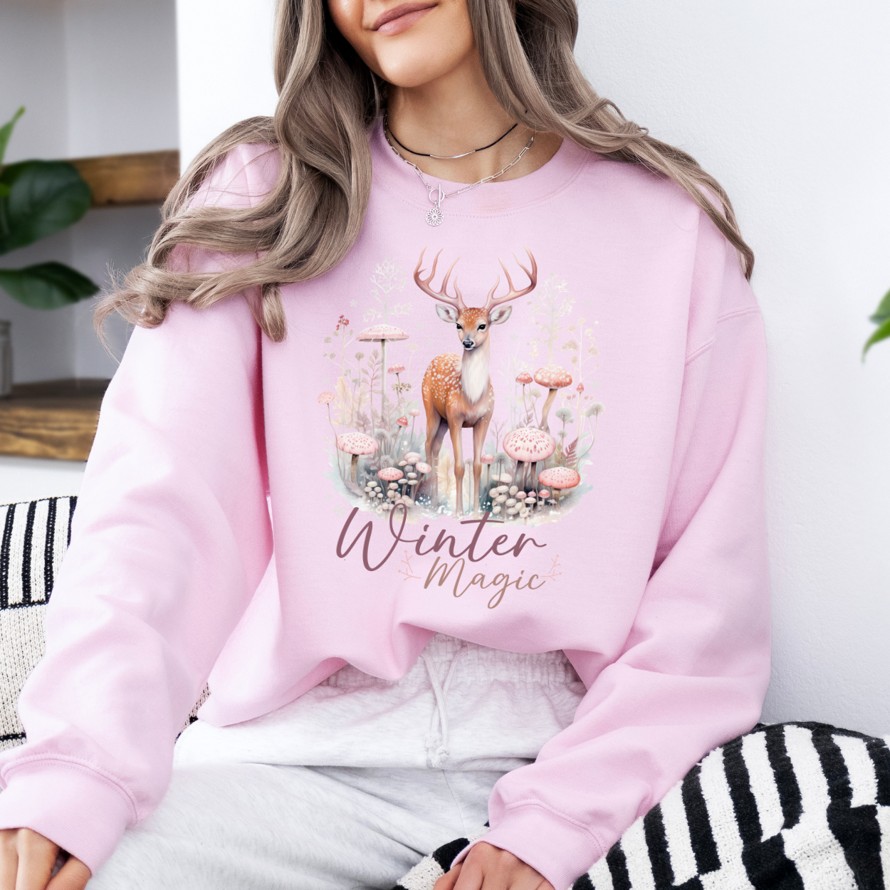 Winter magic women's sweatshirt