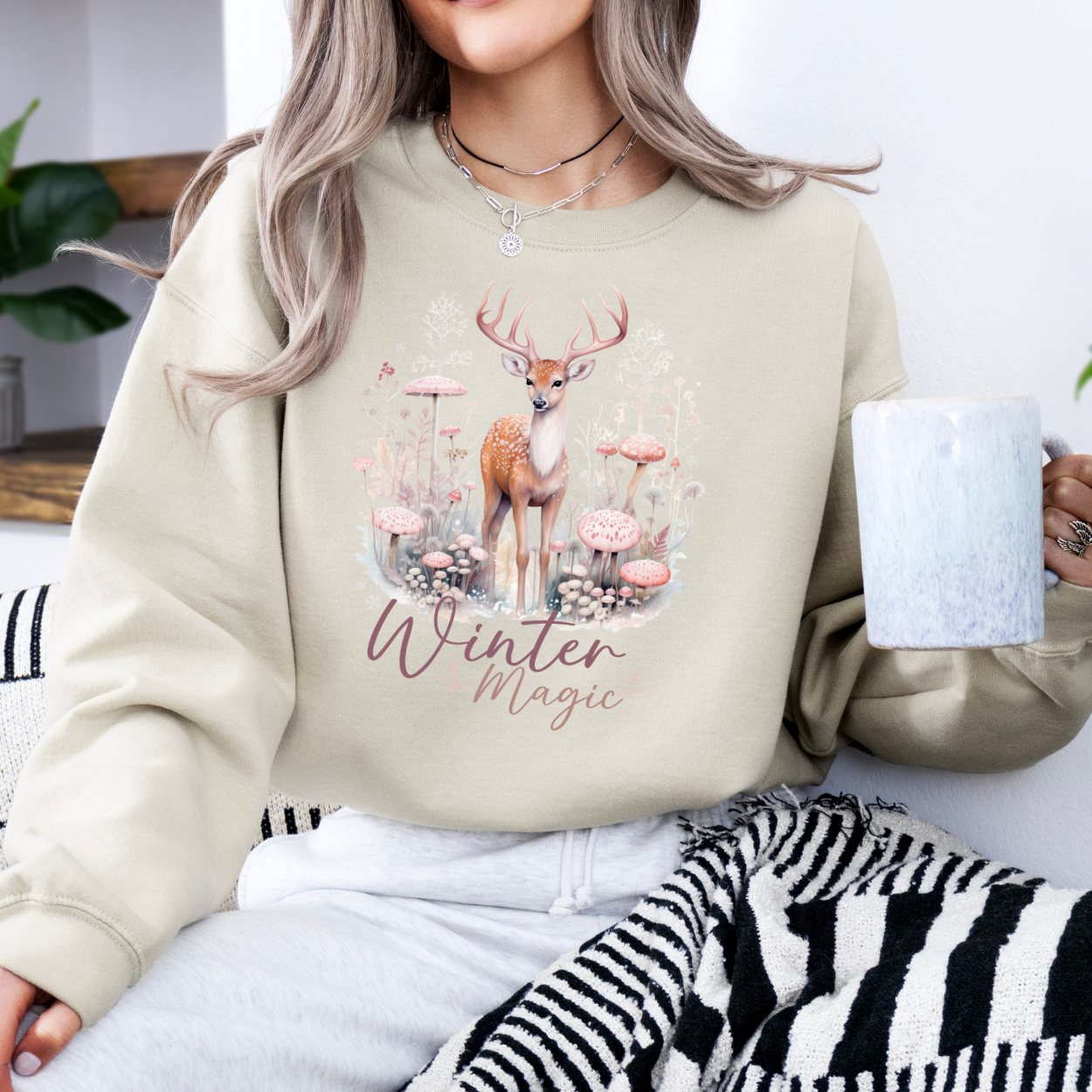 Winter magic women's sweatshirt