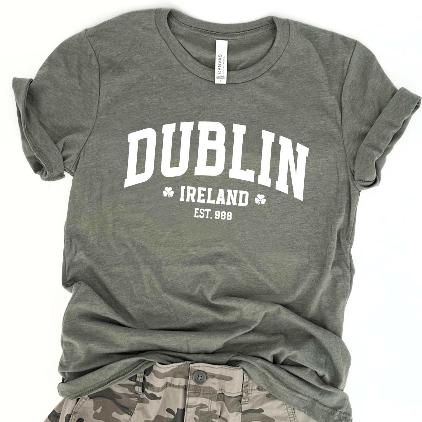 St. Patrick's Day Dublin Ireland graphic T-shirt