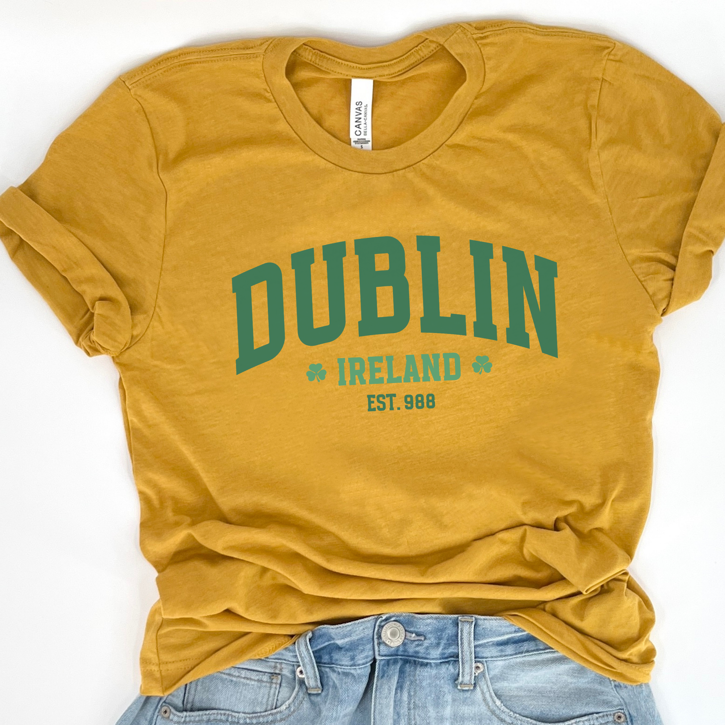 St. Patrick's Day Dublin Ireland graphic T-shirt