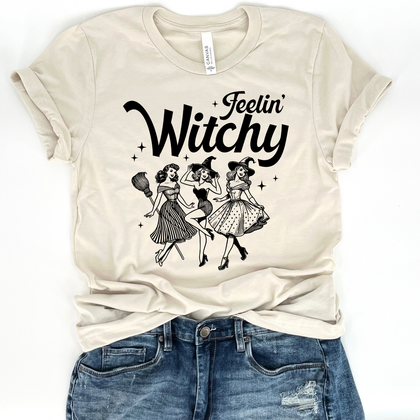 Feelin' witchy t-shirt