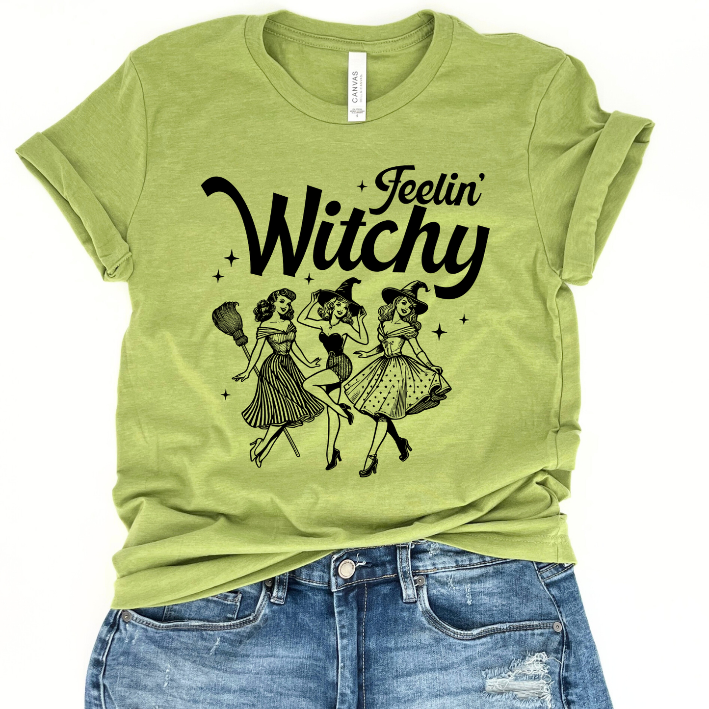 Feelin' witchy t-shirt