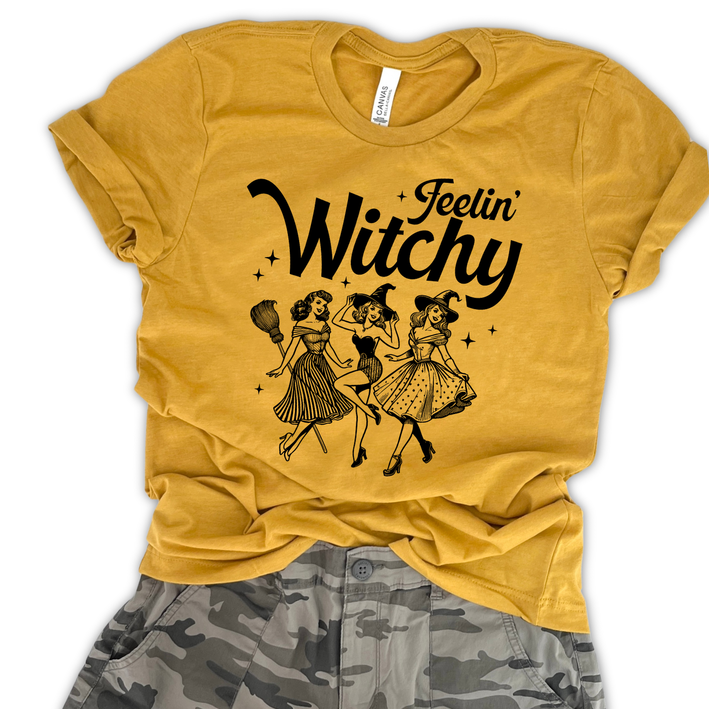 Feelin' witchy t-shirt