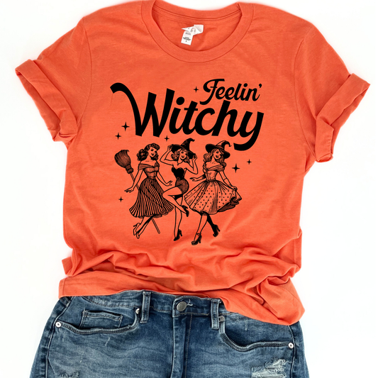 Feelin' witchy t-shirt