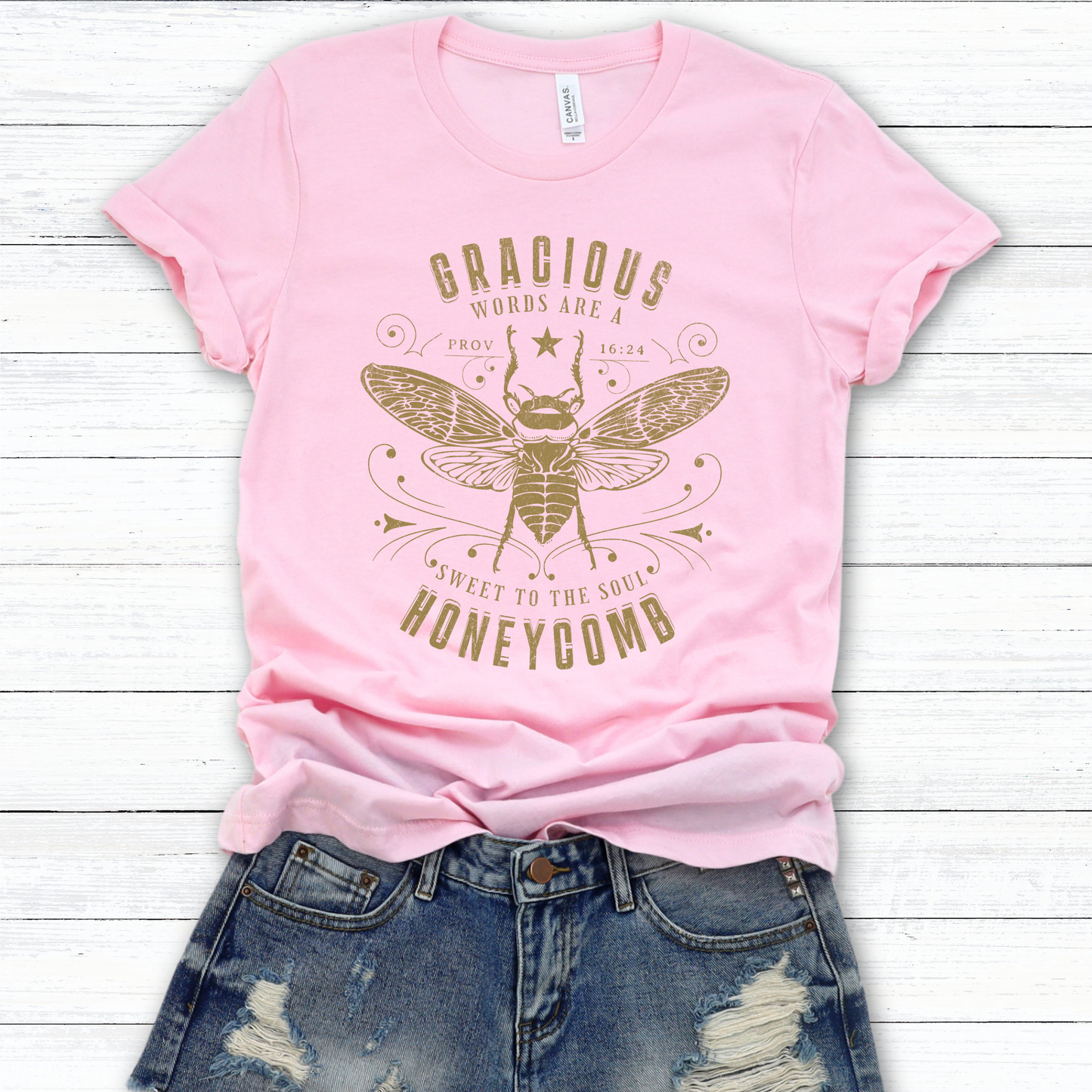 Gracious Honeycomb tee