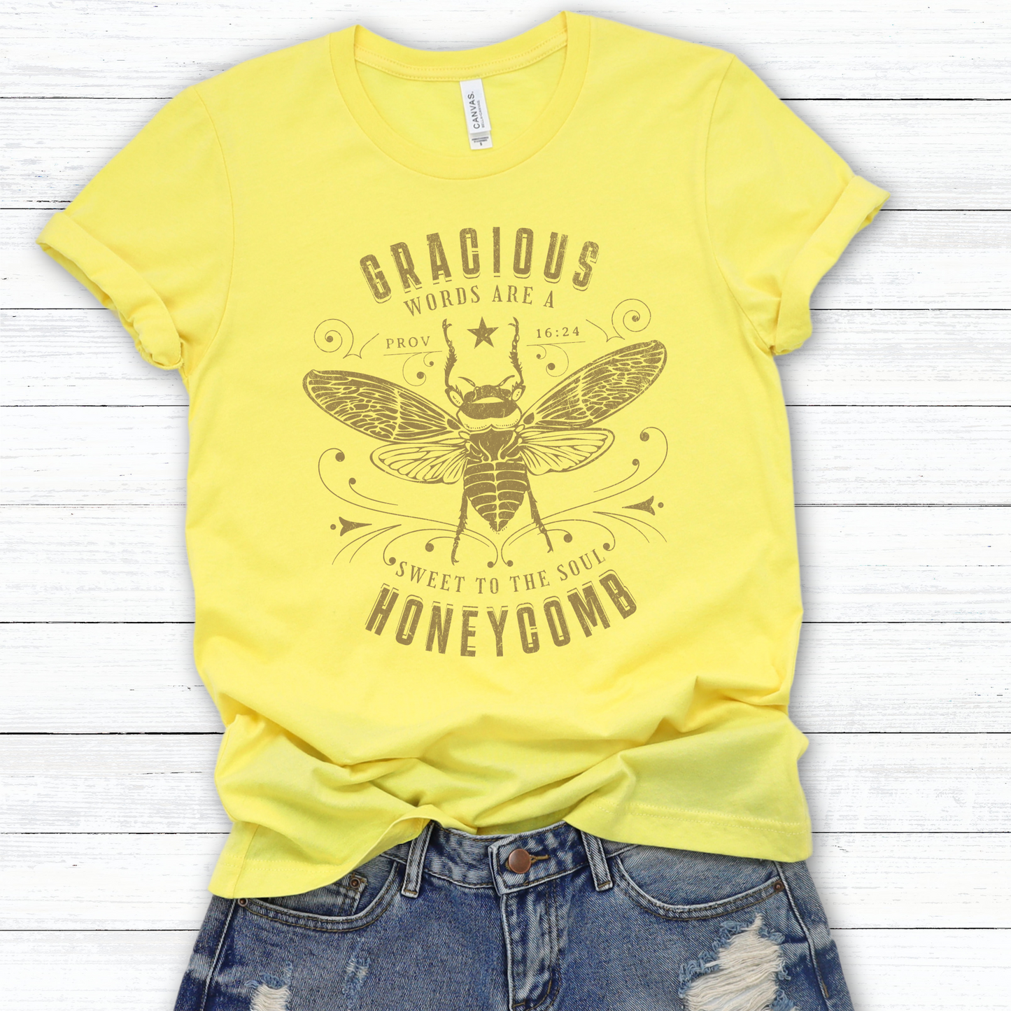 Gracious Honeycomb tee