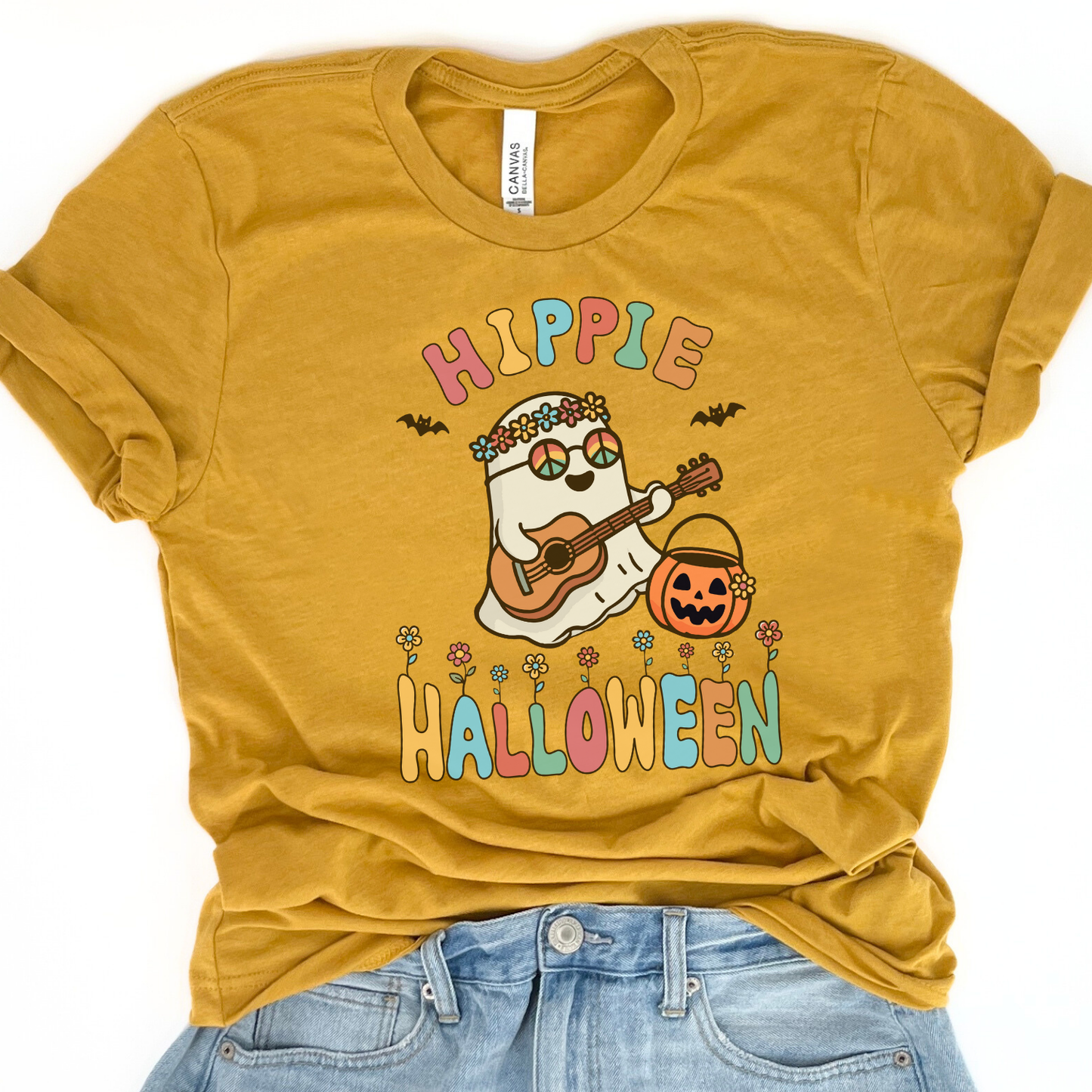 Hippie Halloween t-shirt