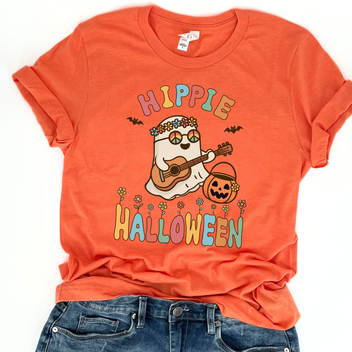 Hippie Halloween t-shirt