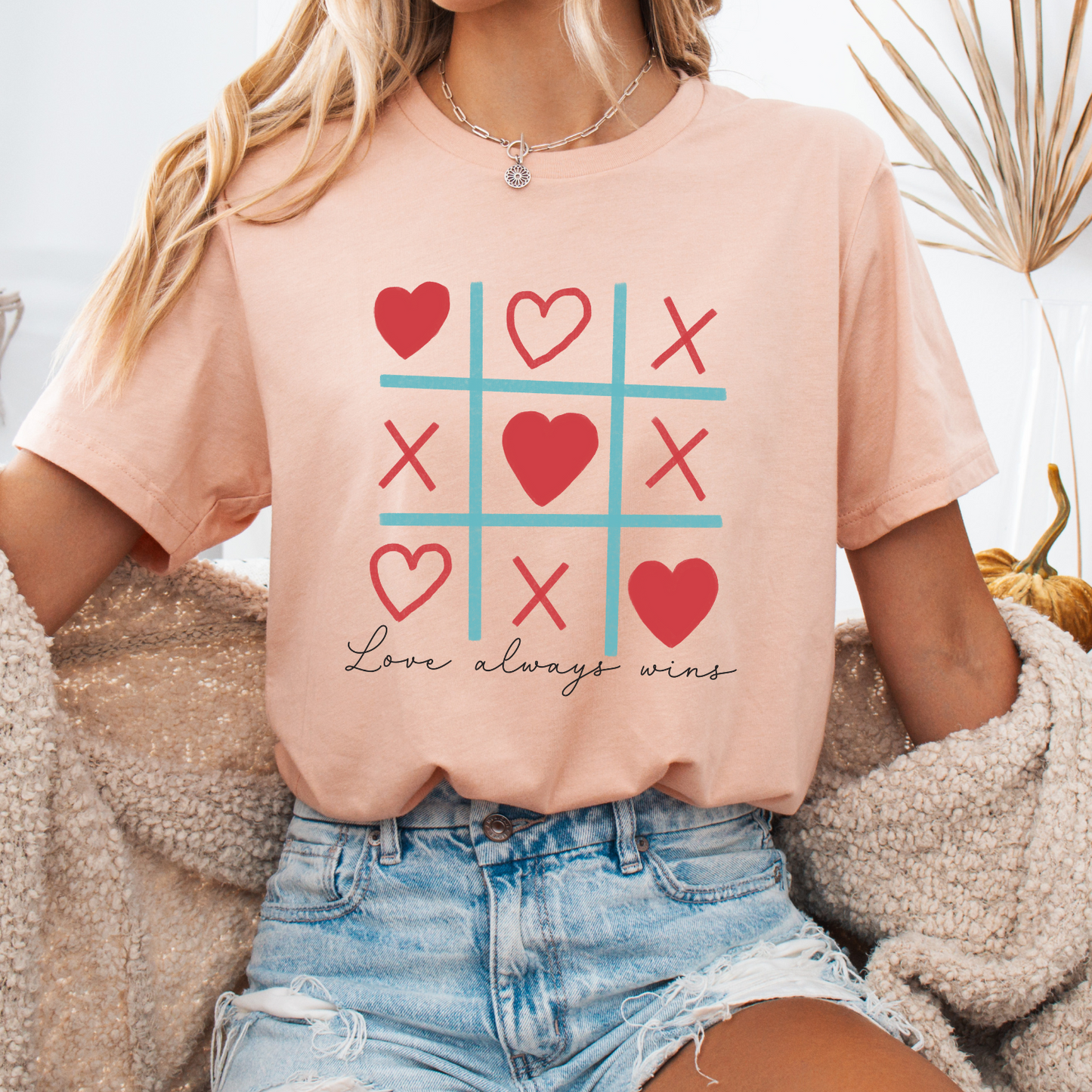 Love always wins women's graphic t-shirt,