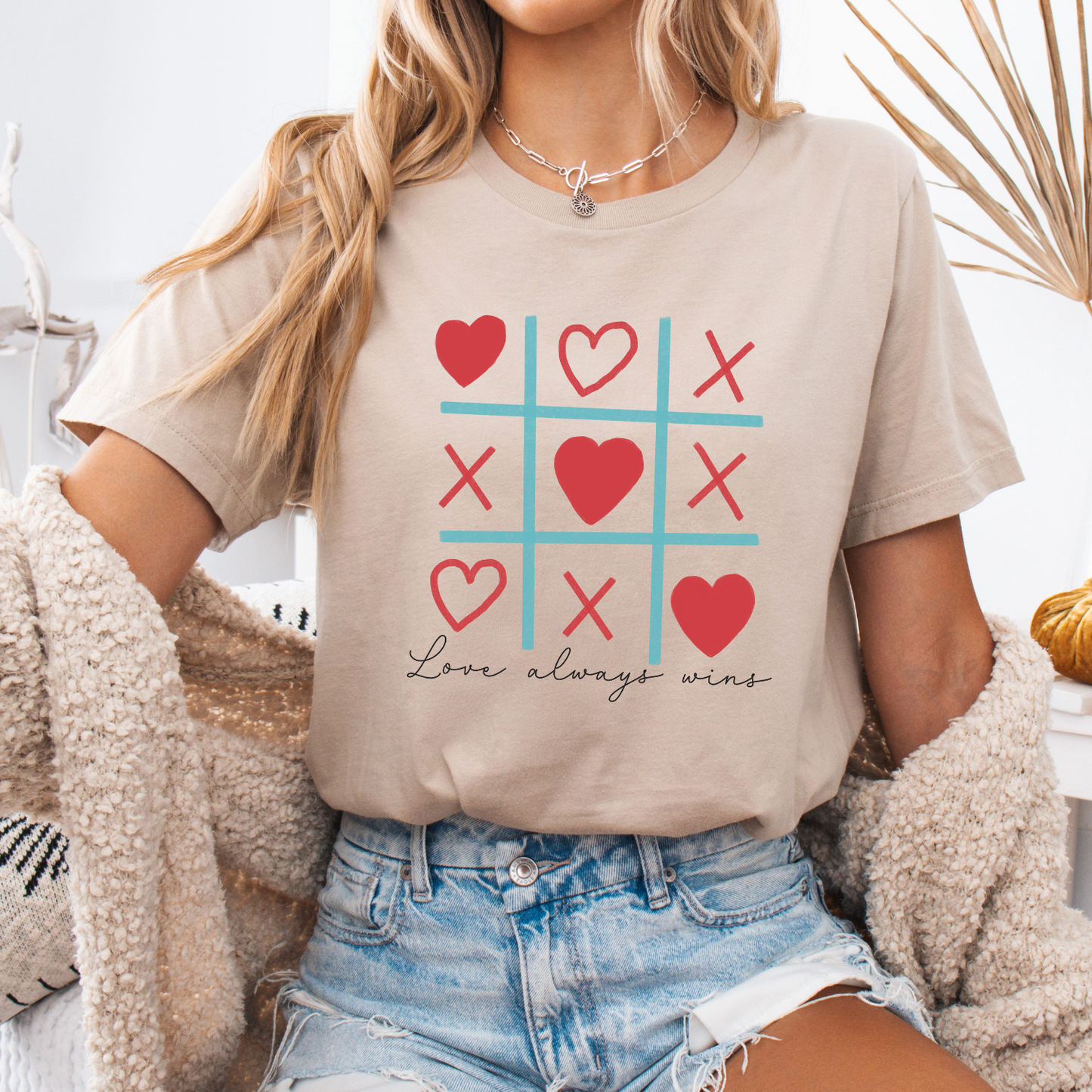 Love always wins women's graphic t-shirt,