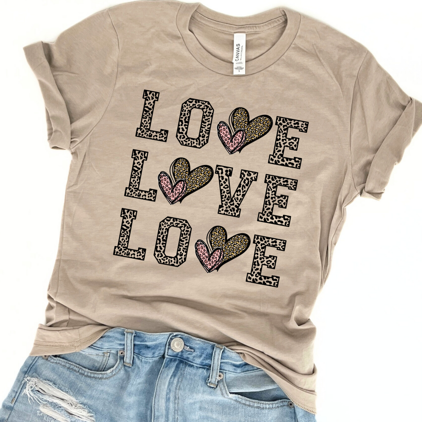 Full of love Valentine's Day graphic t-shirt