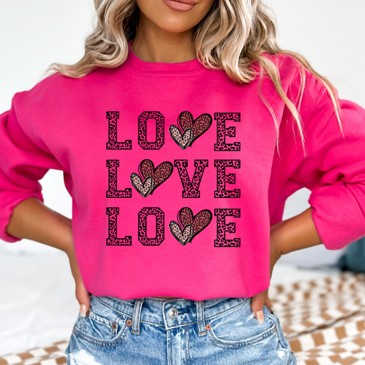 Valentine's Day love sweatshirt