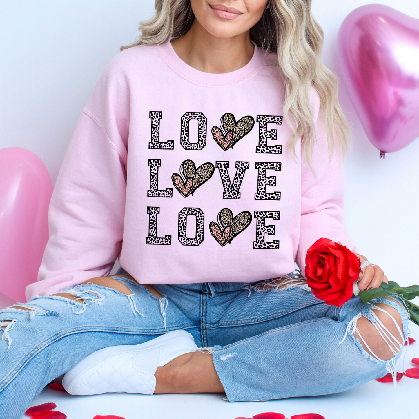 Valentine's Day love sweatshirt