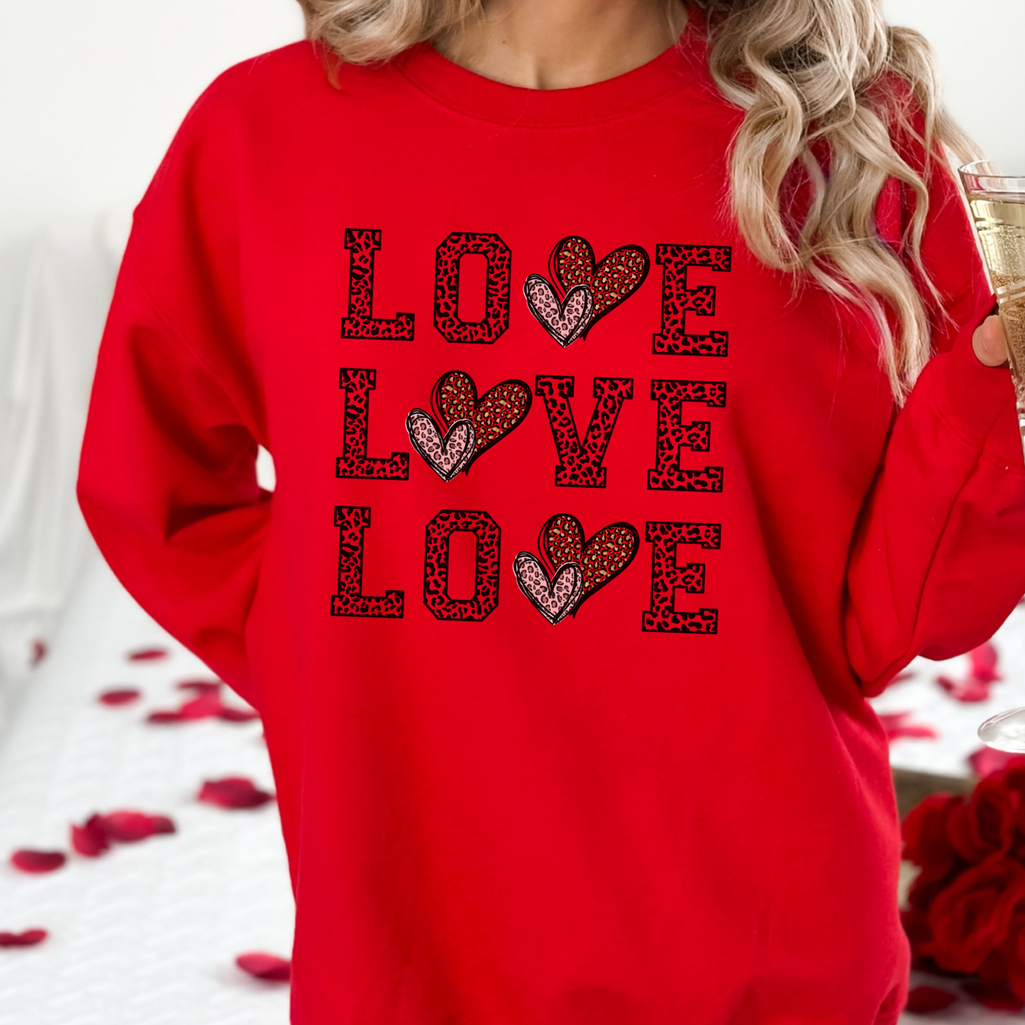 Valentine's Day love sweatshirt