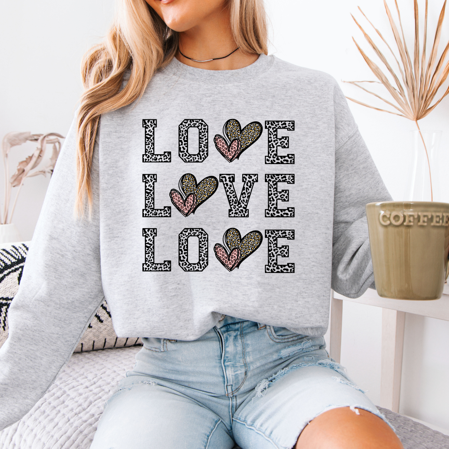 Valentine's Day love sweatshirt