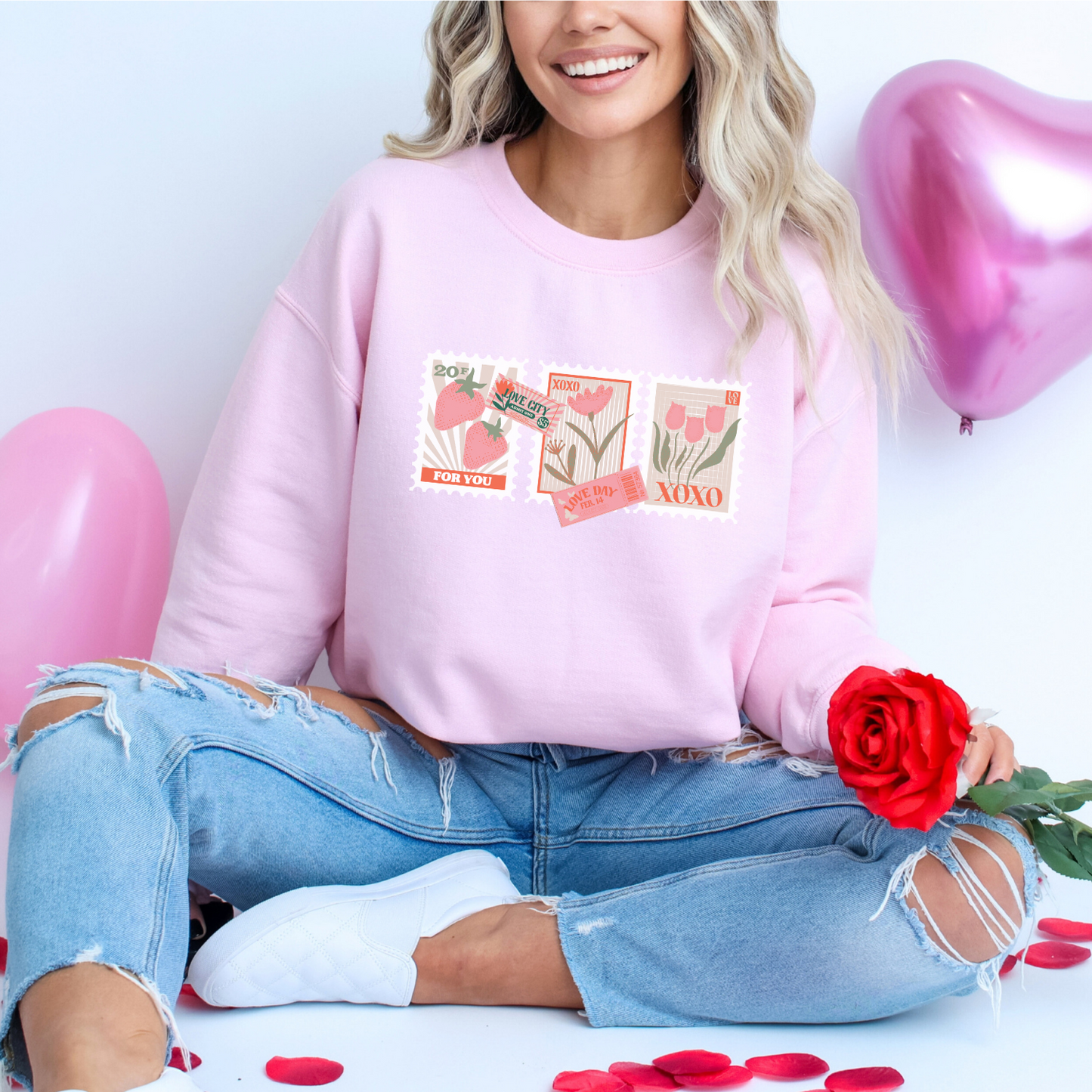 Send my love Valentine's Day sweatshirt