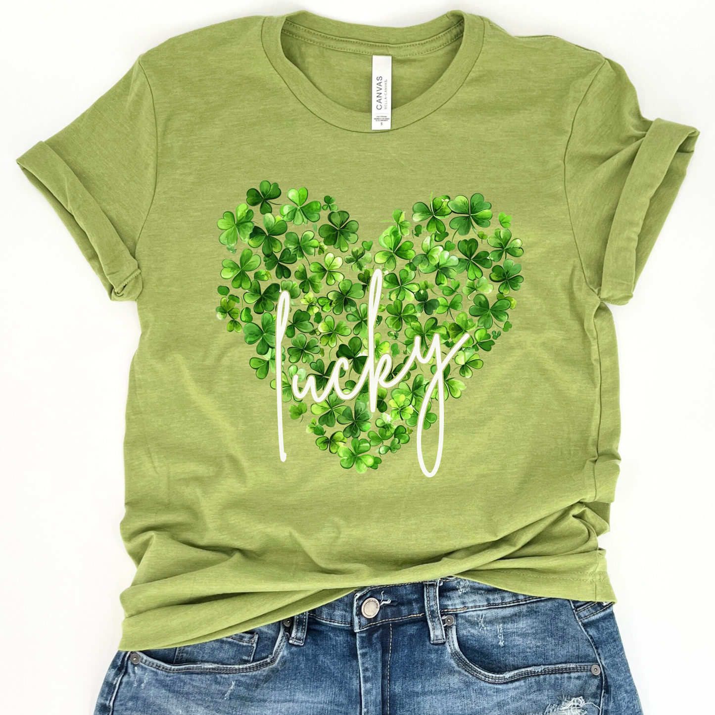 Lucky green St. Patrick's Day t-shirt