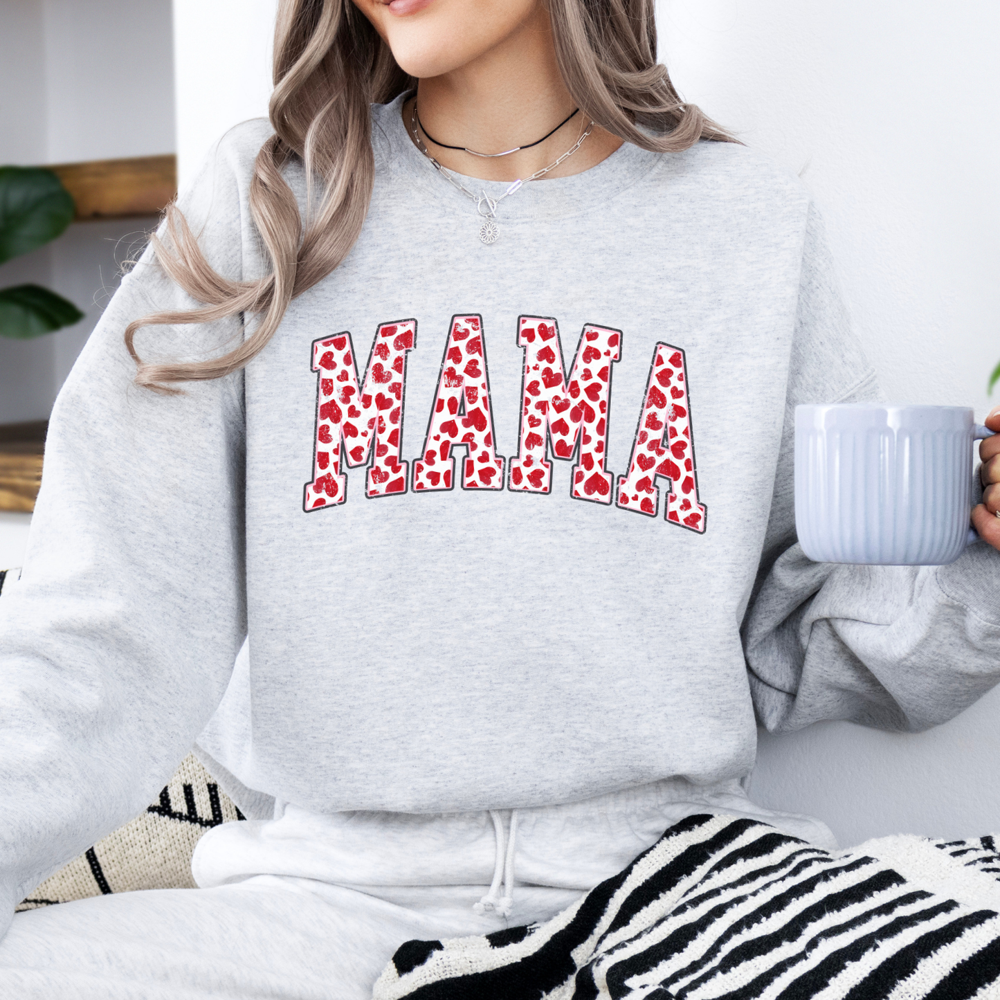 Mama Valentine's graphic sweatshirt