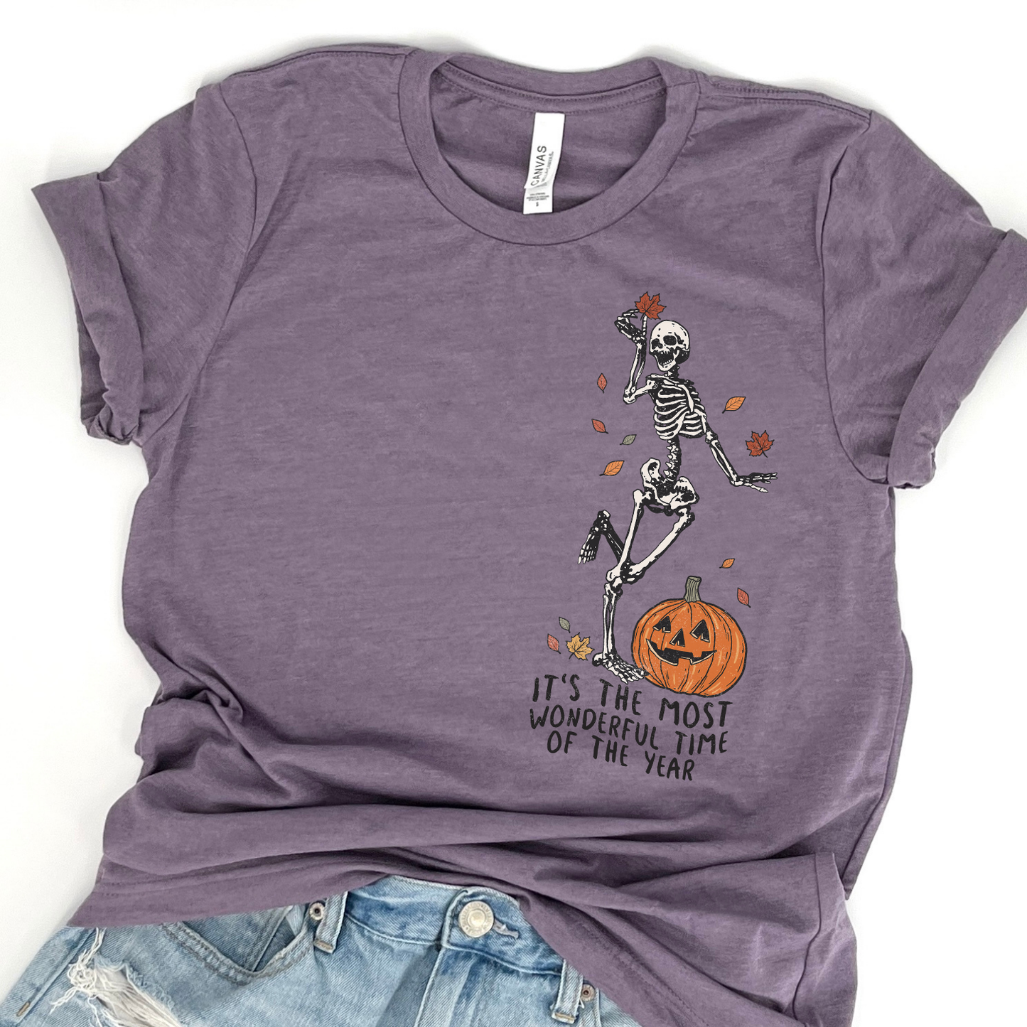 It's the most wonderful time of year skeleton Halloween t-shirt